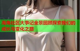 海角社区: 最新科技走向与未来展望  
海角社区: 全球气候变化的影响与应对  
海角社区: 人工智能在生活中的使用  
海角社区: 健康饮食新风潮与营养指南  
海角社区: 影视剧热播背后的故事揭秘  