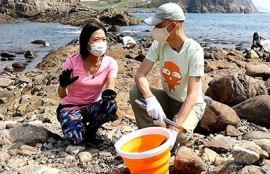 海角社区服务：环保行动展现新风貌